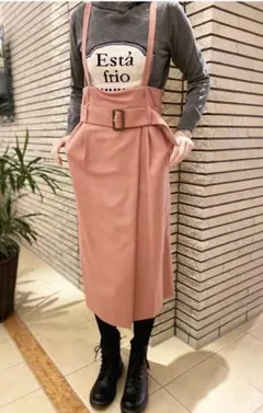 【美品】ヤンガニー yangany オーバーオールタイトスカートのサムネイル