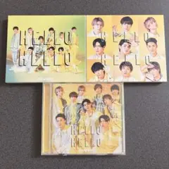 HELLO HELLO (CD) Snow Man シングル 3形態