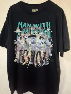 MAN WITH A MISSION ONE WISH TOUR Tシャツ　XL