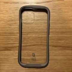 iPhone13 iFaceReflection 強化ガラスクリアケースベージュ