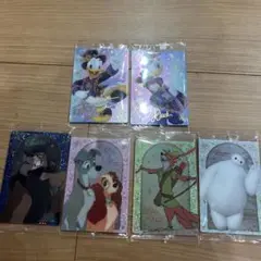 ディズニーウエハース　ドナルド＆デイジーカード、他セット