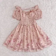 LIZLISA リズリサ 花柄 ミニワンピース 平成 Y2K ロリータ 姫ギャル