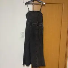 今週中のみ GYDA ブラックサロペット オールインワン XS - メルカリ