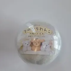 【未開封】てのひらわんこ ぬいぐるみ カプセルトイ　ホワイト