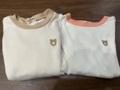 ホットビスケッツ　トレーナー&長袖Tシャツセット