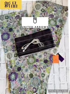 【新品】UNITED ARROWS リバティプリント ボタニカル　浴衣3点セットのサムネイル