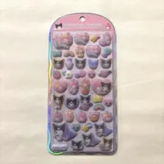 【即日発送】　COTTON PUFFYシール　マイメロ&クロミ