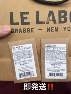 新品未使用‼️ 24時間以内発送‼️ルラボ テノワール29とアナザー13 サンプル