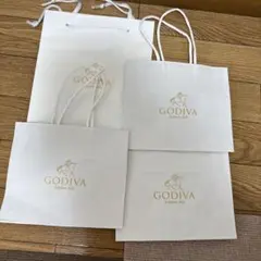 GODIVA ショップ袋 4枚セット