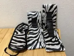 ゼブラ柄 アイマスク 拘束セット
