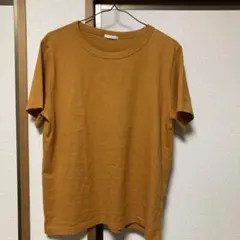 GU Tシャツ マスタード