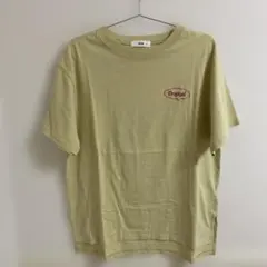WEGO バックプリント Tシャツ イエロー Sのサムネイル