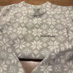 mont-bell フリース　プルオーバー Kid's 120
