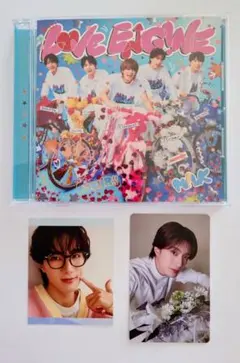 M!LK LOVE E!G!NE CD トレカ1枚ピンナップ1枚