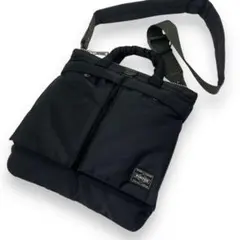 未使用級　PORTER　タンカー 2way ヘルメットバッグ　廃盤　ブラック TANKER(タンカー) 2WAY HELMETBAG | 吉田カバンホームページ
