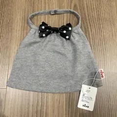 niva スタイ よだれかけ グレー ドット 蝶ネクタイのサムネイル