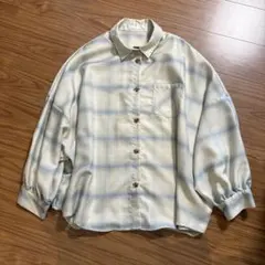 Helm オーバーサイズシャツ ビッグシルエットシャツ チェックシャツ