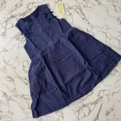 新品☆サイドリボン レース 원피스 130