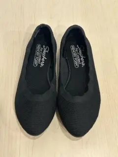 美品 スケッチャーズ パンプス 軽量 メモリーフォーム 黒 23.5cm