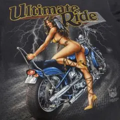 90s HARLEY DAVIDSON 3Demblem Tシャツ USA製