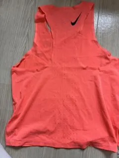NIKE シングレット メンズM ピンク×ホワイト - メルカリ