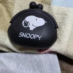 スヌーピー ブラック コインケース