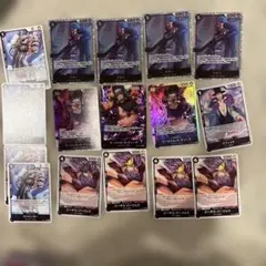 ワンピース黒　クザンSR 4枚　ティーチSR4枚他