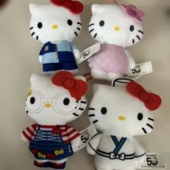 ハローキティ ぬいぐるみ 4体セット