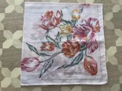 HANAE MORI ハンカチ ピンク 花柄