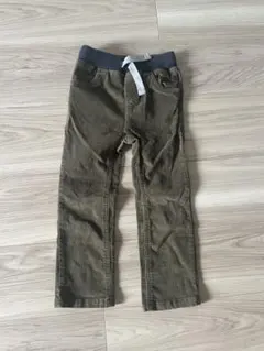 コーデュロイ長ズボン 3ans/95cm オリーブグリーン