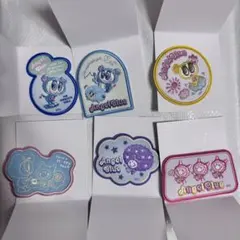 エニマイくじ エンジェルブルー F賞 刺繍ステッカー 全種