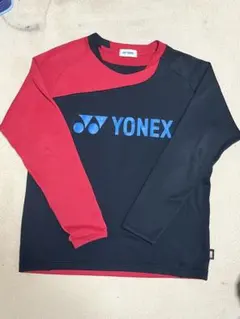 YONEX バドミントンウェア Sサイズ 赤黒 裏起毛