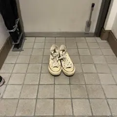 converse All star 白　ハイカットスニーカー