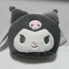 Sanrio KUROMI 窓つきF型ポーチ