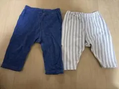 ユニクロ ベビーパンツ ボトムス2枚セット