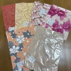 20.布地セット 花柄・抽象模様 6枚