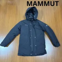 MAMMUT フーデッドダウンジャケット ダークグリーン ASIA XLサイズ