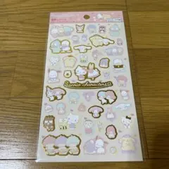 サンリオキャラクターズ　箔押しシール