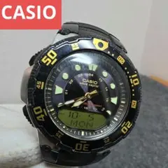 稼働品 電波時計 カシオ CASIO ウェーブセプター メンズ腕時計