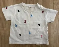【petit main】MLB Tシャツ 90cm ホワイトのサムネイル