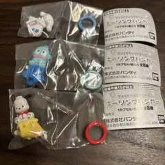 サンリオ キーリングハンガー シナモロール　ハンギョドン　ポチャッコ　3点セット