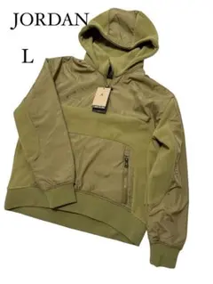 JORDAN ジョーダン　メンズ　フリース　L ハーフジップ