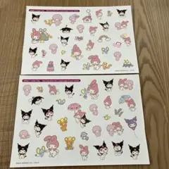 マイメロディ・リトルツインスターズ シールセット