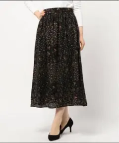 新品タグ未着 アースミュージック アンドエコロジー ミックスパターンフラワーSK