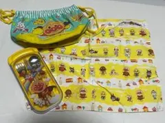 アンパンマン ランチセット 給食セット カラトリー おはし スプーン フォーク