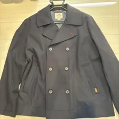 BrooksBrothersRedFleeceダブルブレストピーコーXL即購入可のサムネイル