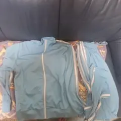 ジャージ上下セット ライトブルー