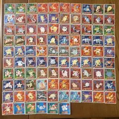 ポケットモンスター バンプレスト シール 下敷き ジャンボカードダス
