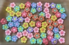 お花 ビーズ （アクリル素材）