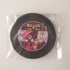 ハズビン　一番くじ　G賞 レコード風ラバーコースター　チャーリー　ロージー
